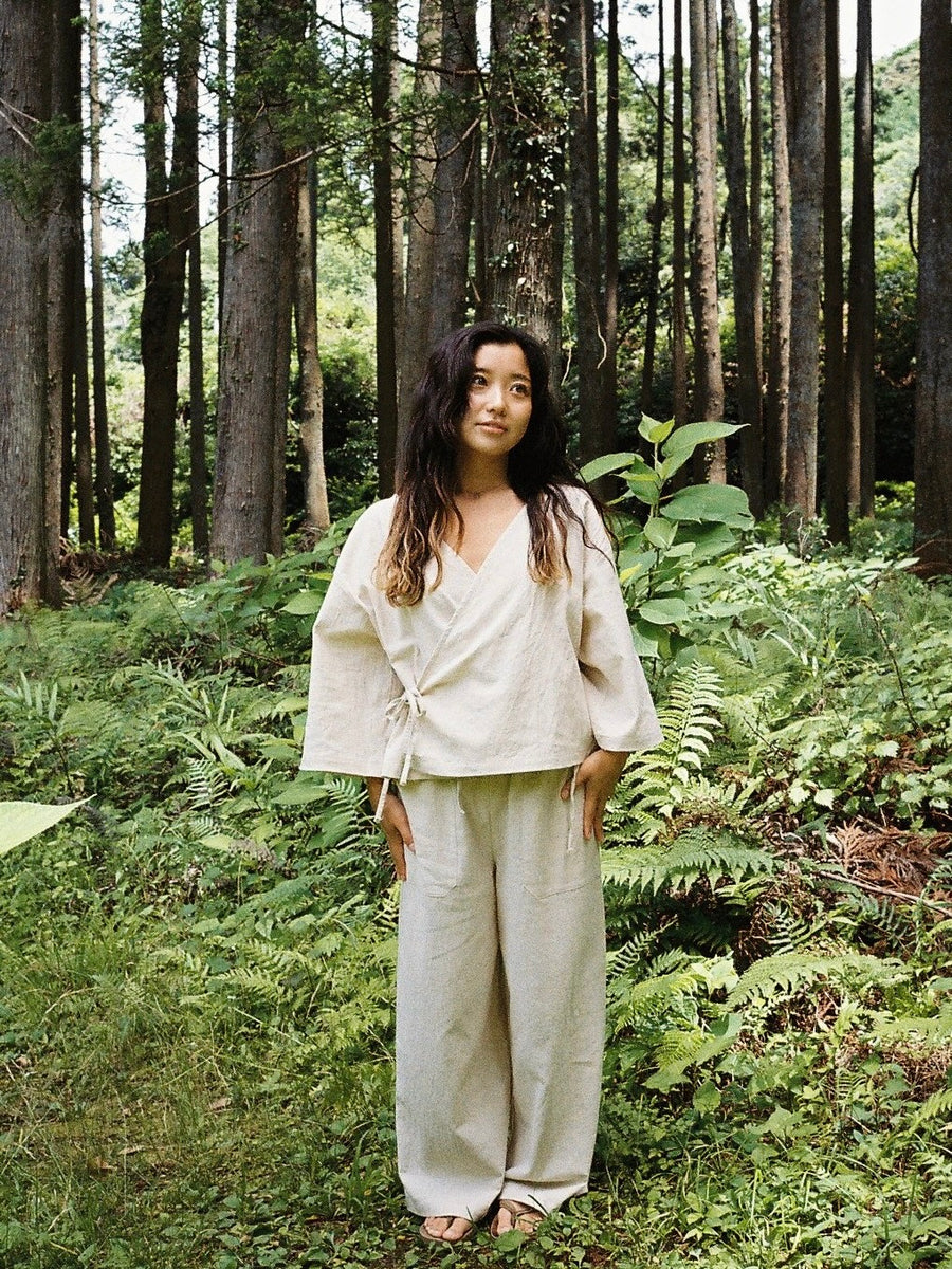 Boheme lounge pants (oat) – seed and soil