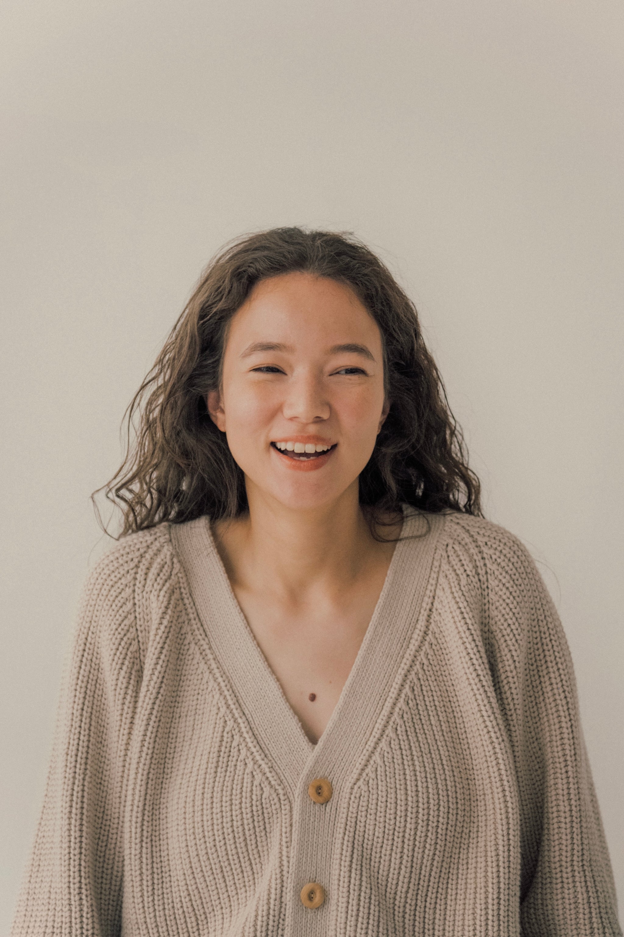 【seed and soil】Organic cotton cardigan 予約販売】Organic cotton cardigan(olive) – seed and soil