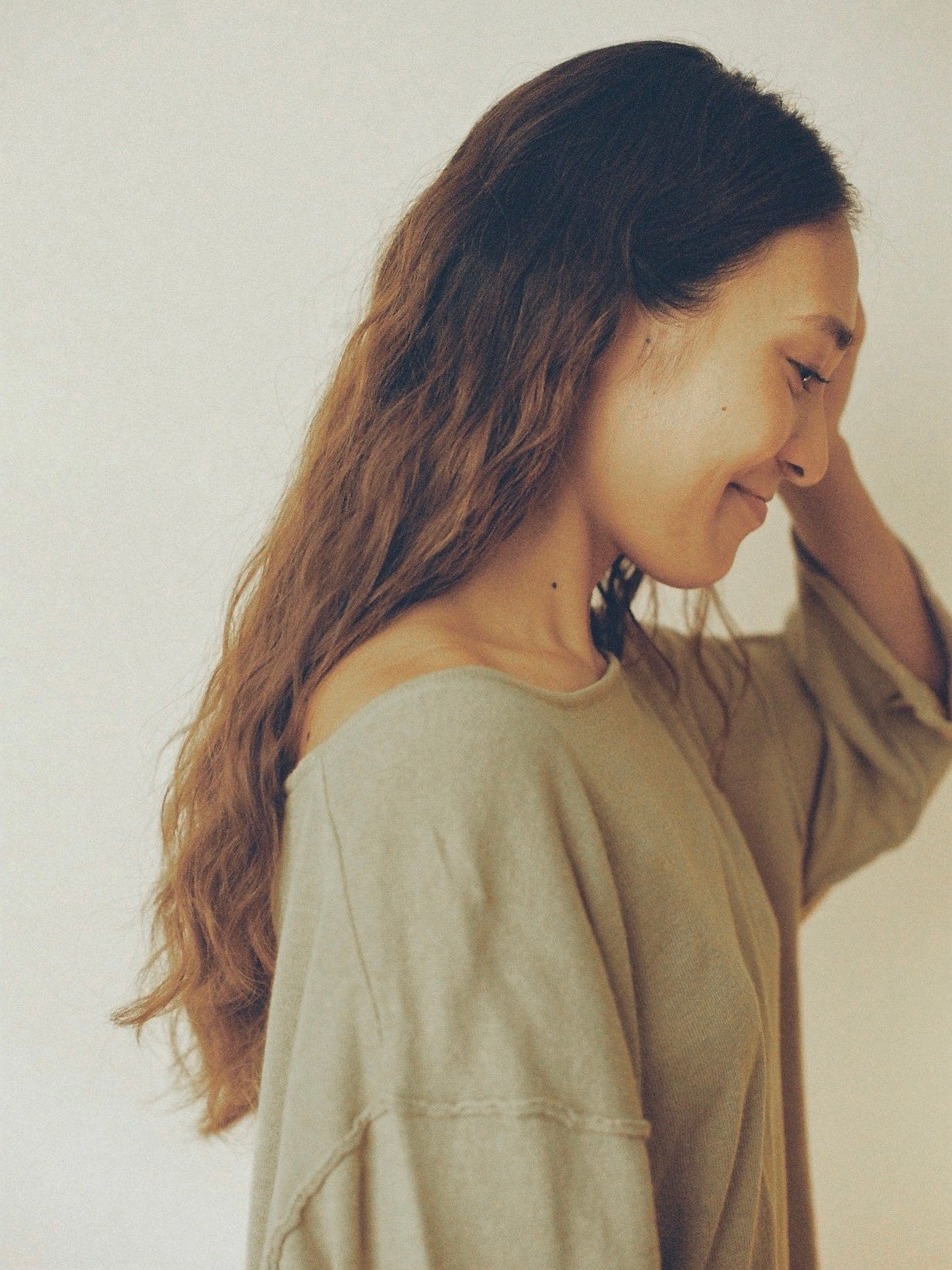 Comfy knit top (sage) – seed and soil