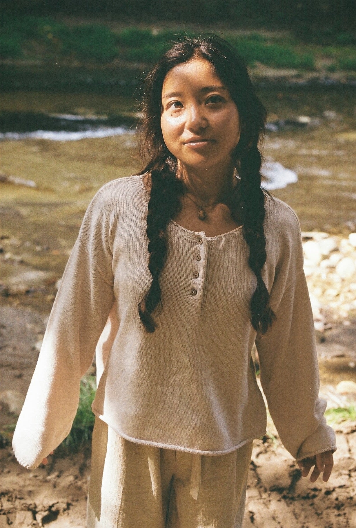 Organic cotton knit sleeve – seed and soil