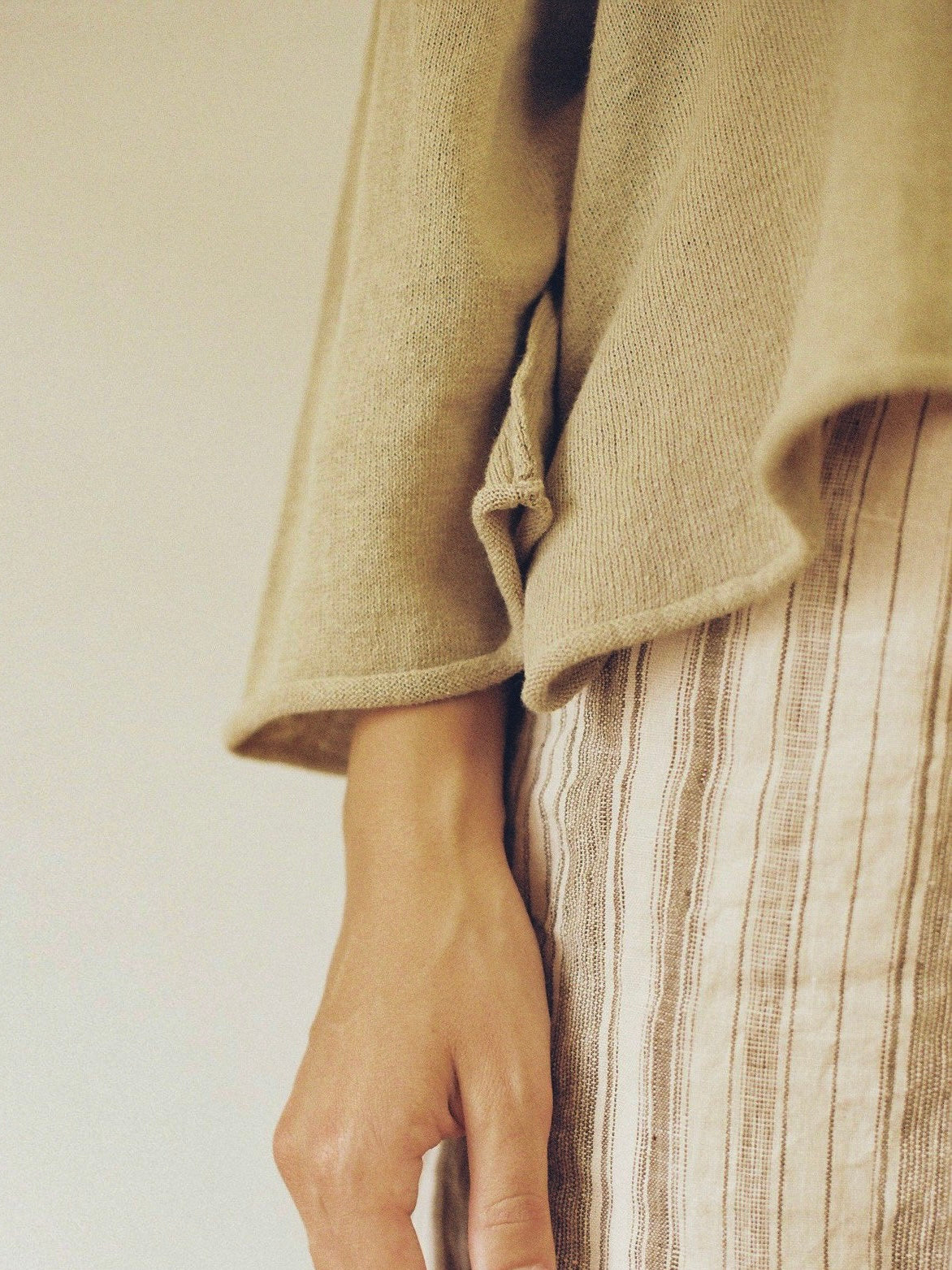 Comfy knit top (sage) – seed and soil