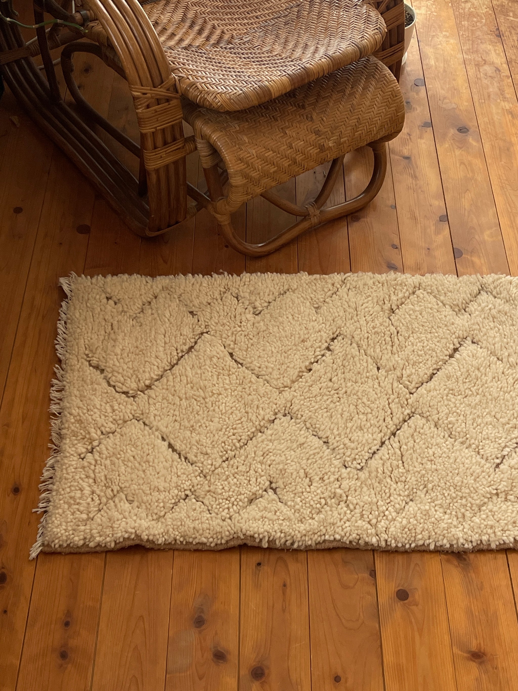 Morocco rug / C(BENI OUARAIN) – seed and soil
