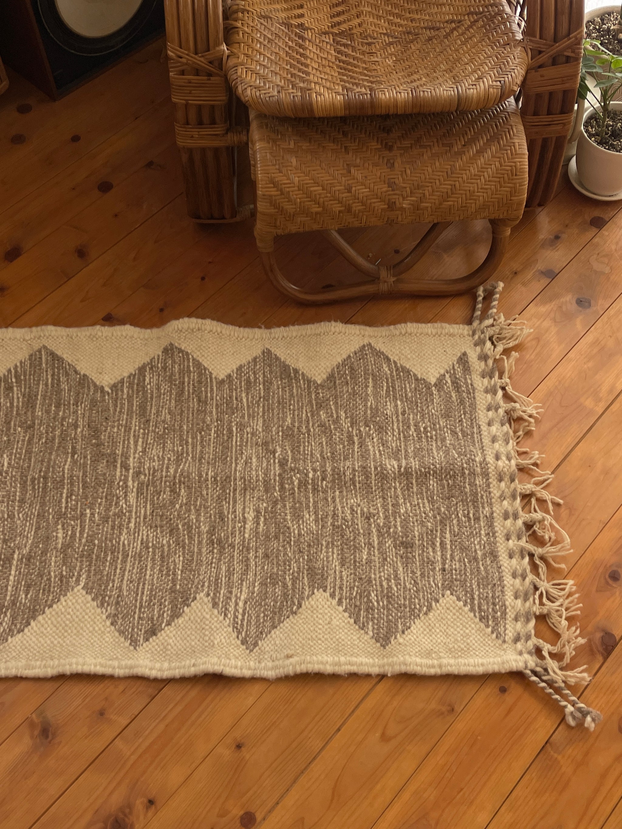 ◉Moroccan Rug◉184cm×153cmvintageベルベル人