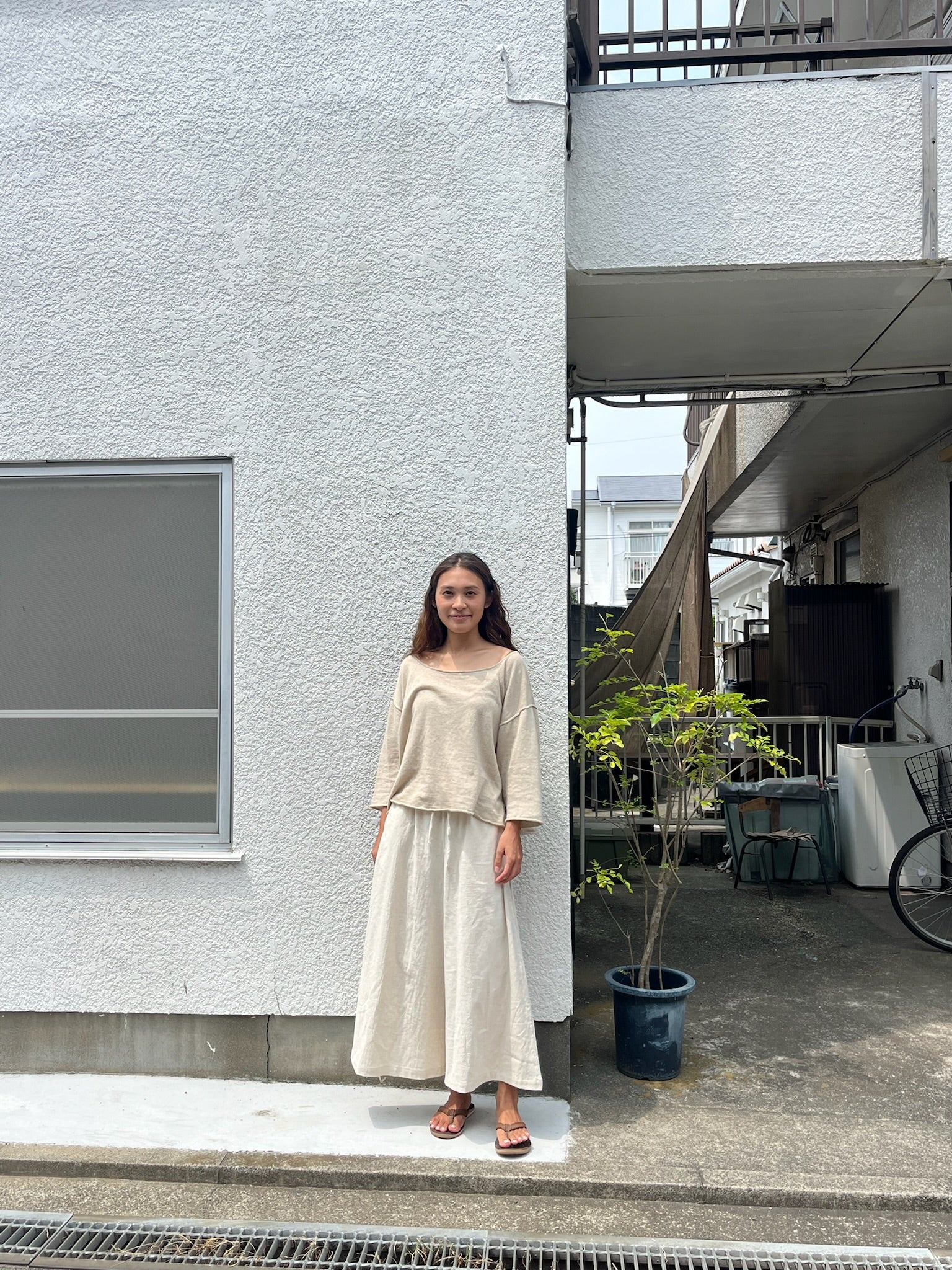 トップス seed and soil Comfy knit top Comfy knit top (natural) – seed and soil