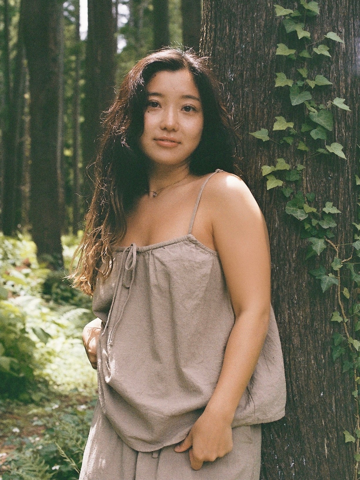 Boheme camisole (olive) – seed and soil
