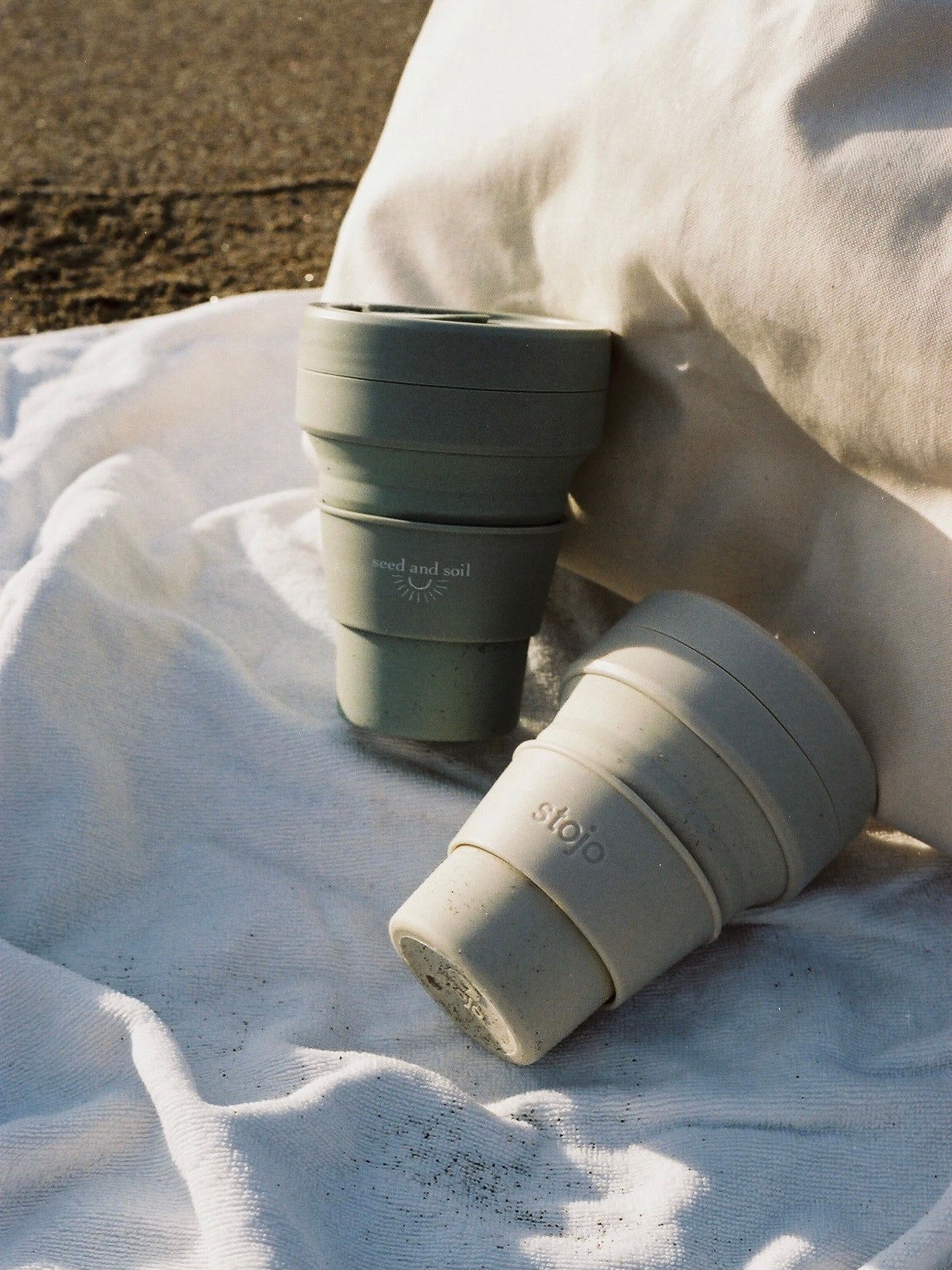 seed and soil オーガニックコットン　ラップトップ Organic eco wrap (S size) – seed and soil