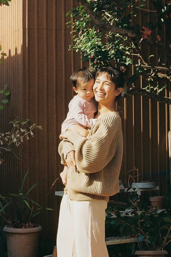 seed and soil オーガニックコットンカーディガン F3209B06-D997-45E1-9E5A-