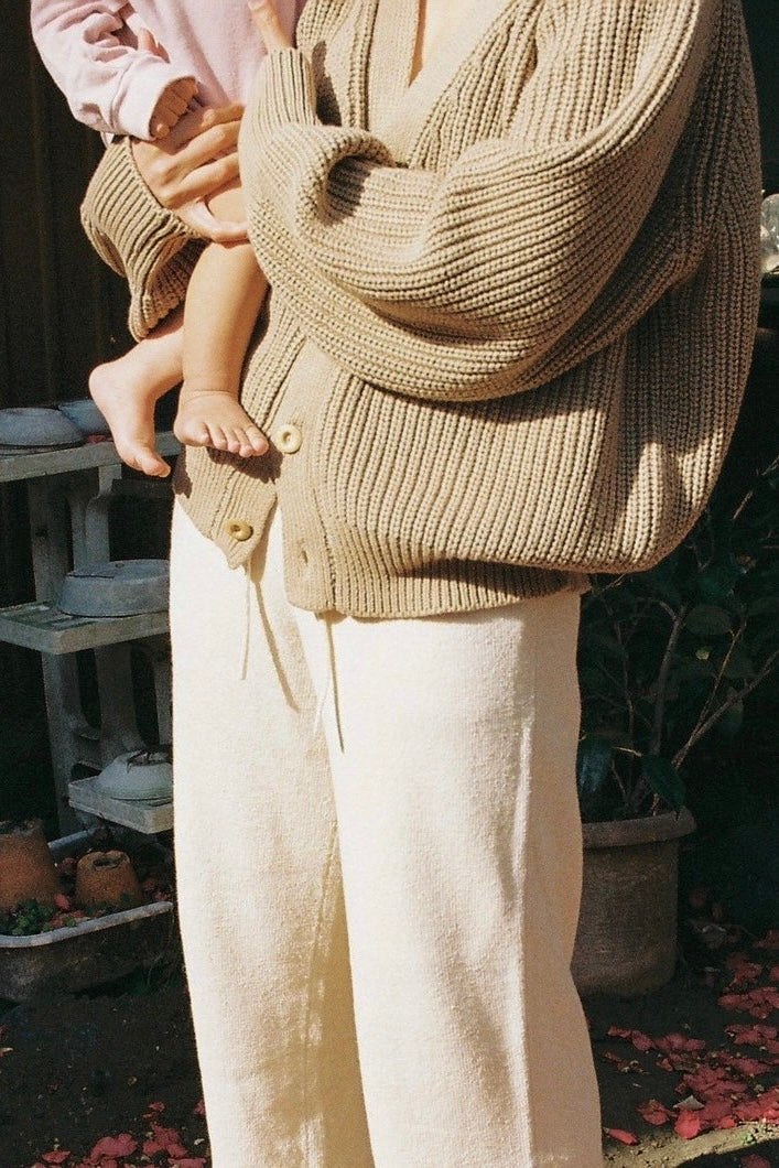 seed and soil オーガニックコットンカーディガン F3209B06-D997-45E1-9E5A-