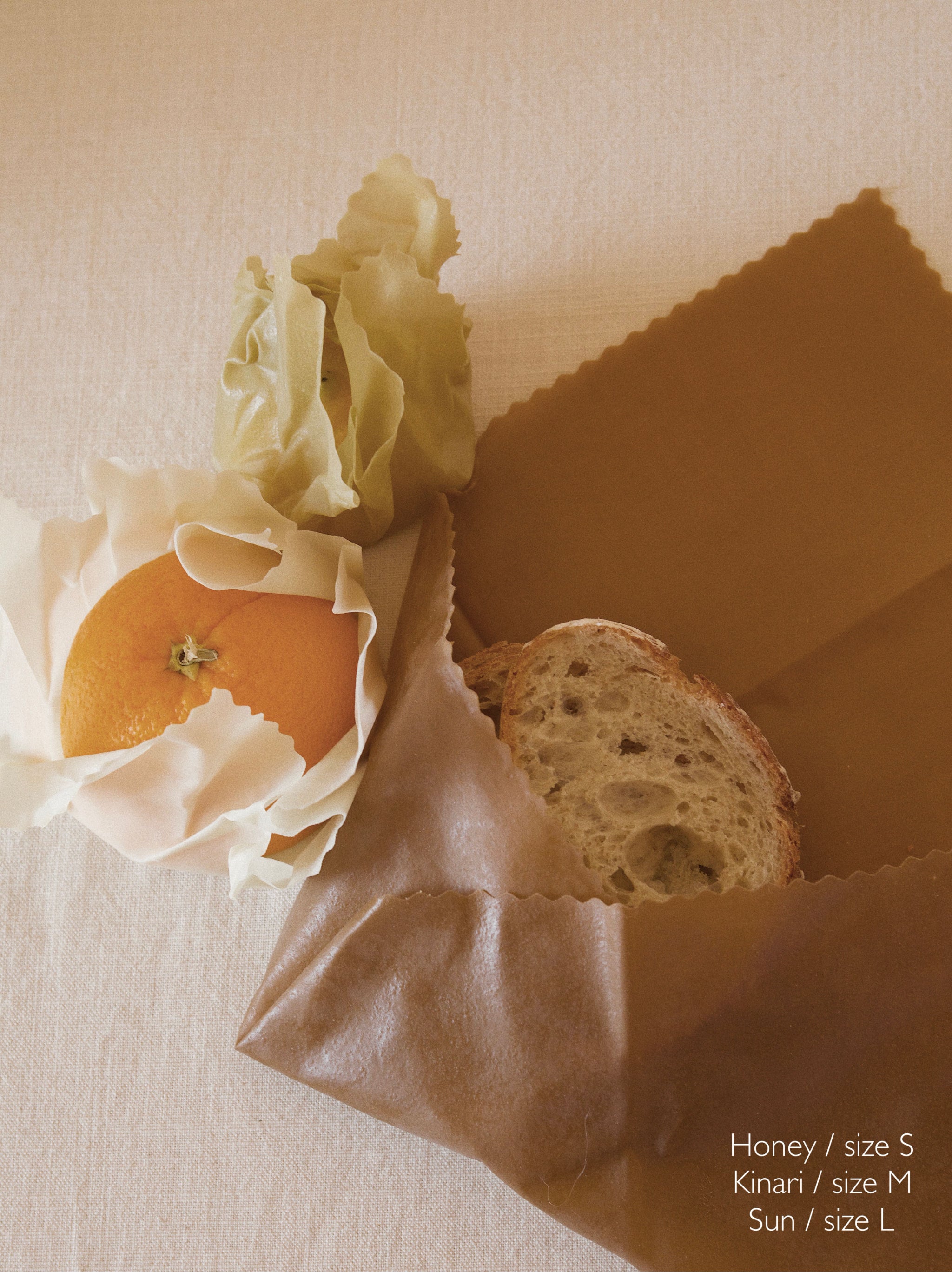 Organic eco wrap (S size) – seed and soil